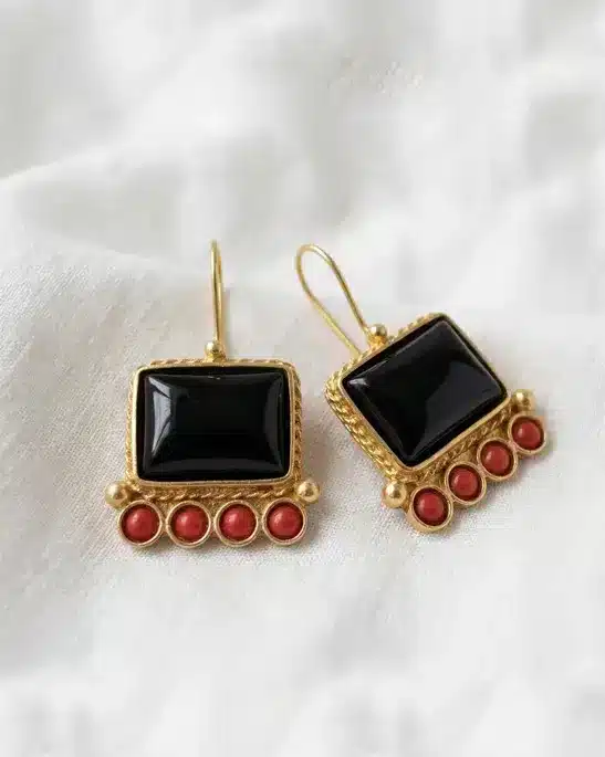 Pendientes baño oro quilmes