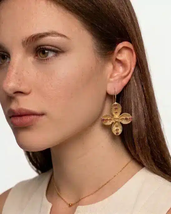 Pendientes dorados